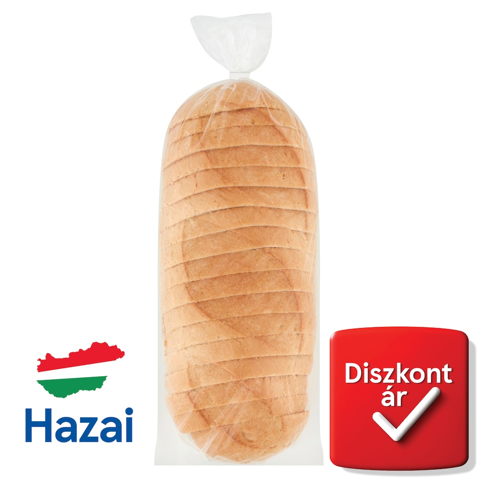 Szeletelt fehér kenyér 1 kg