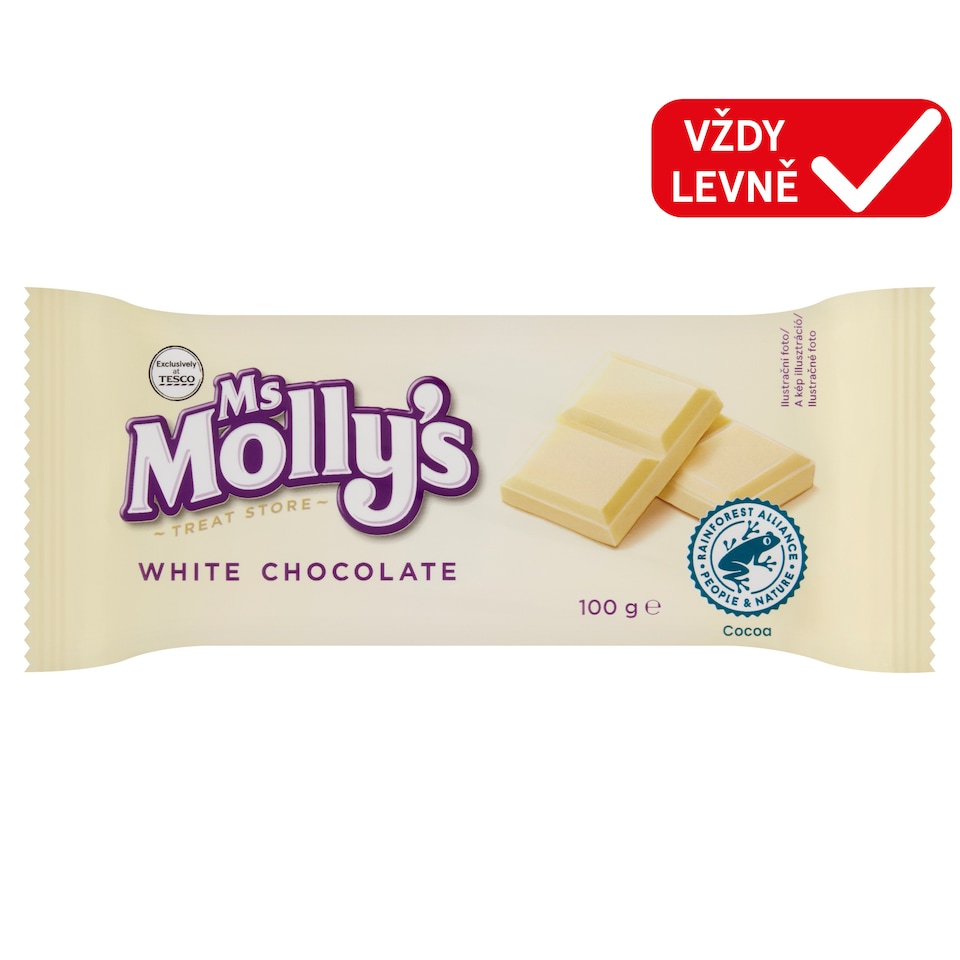 Ms Molly's White Chocolate 100g