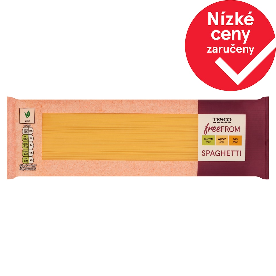 Tesco Free From Spaghetti 500g