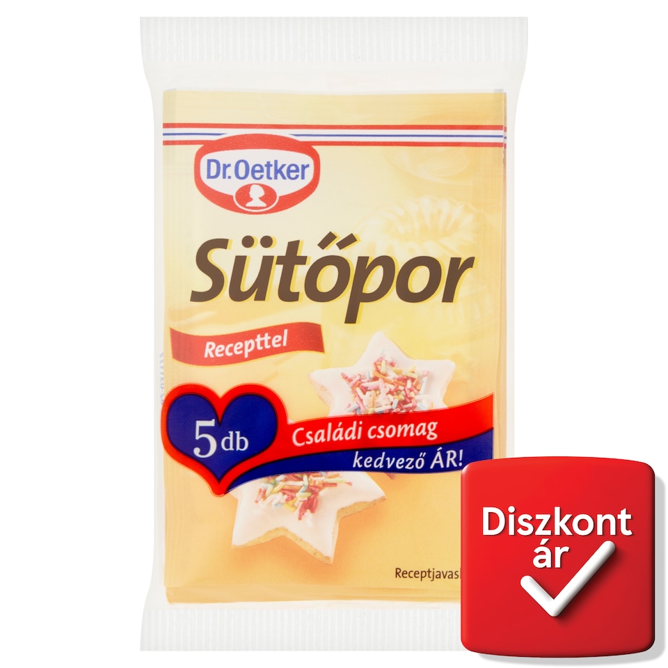 Dr. Oetker sütőpor 5 x 12 g