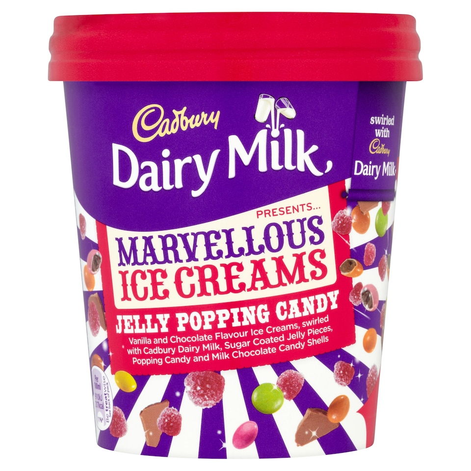 Cadbury Marvellous Creations Jelly Popping Candy Ice Cream 500Ml
