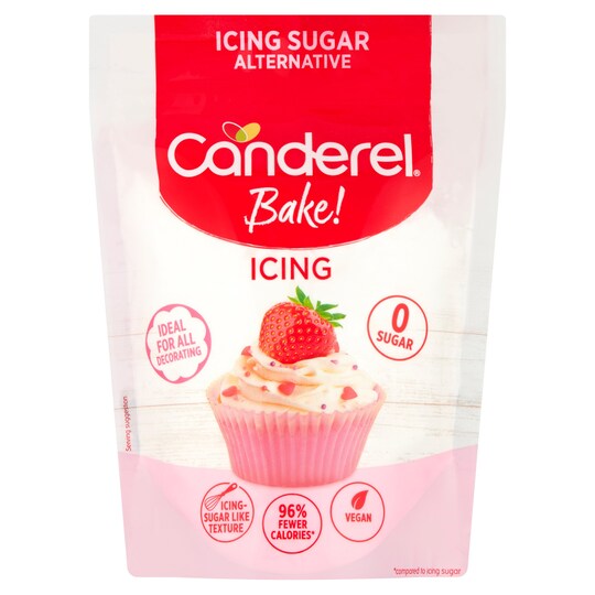 Canderel Bake! Icing Sugar Alternative 220G Tesco Groceries