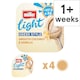 image 1 of Muller Light Greek Style Yogurt - Smooth Coconut & Vanilla 4x115g