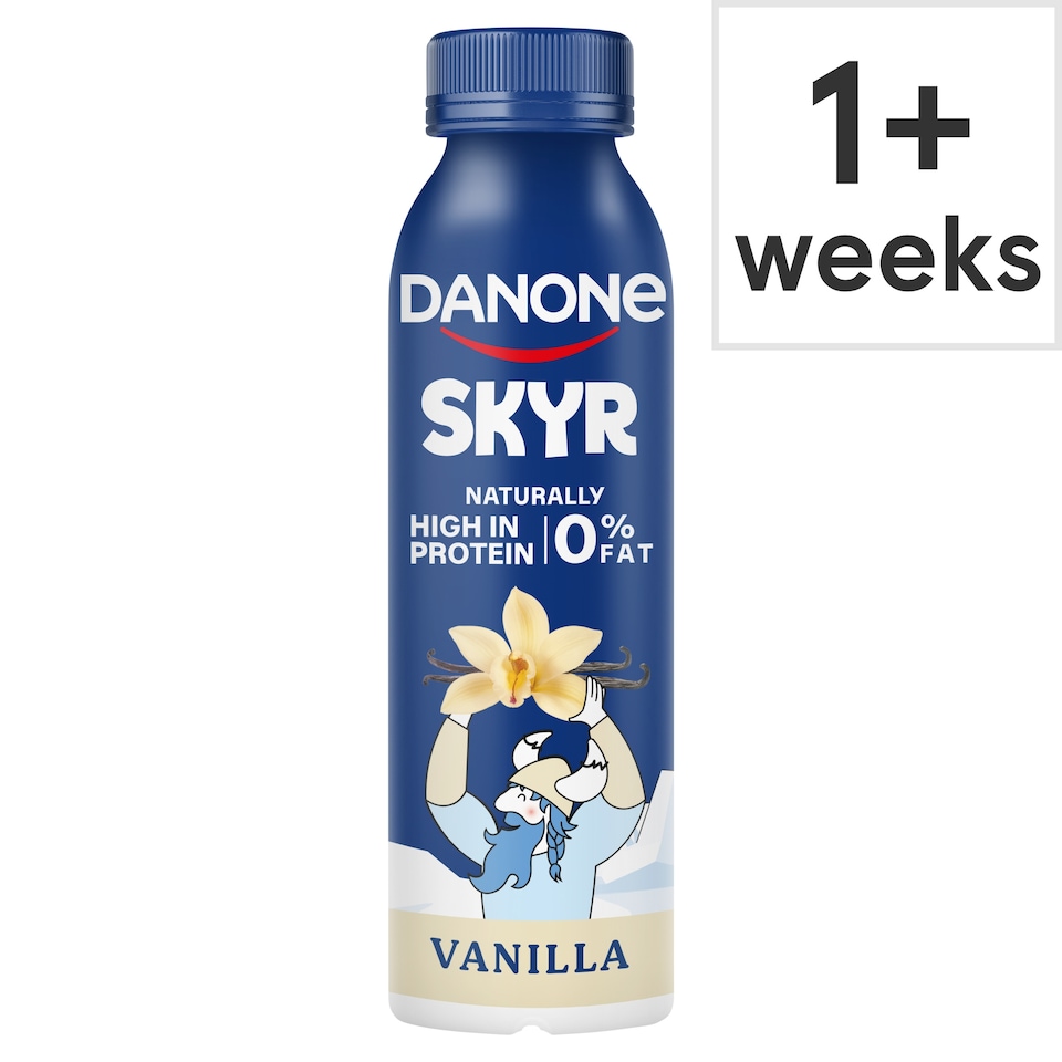 image 1 of Danone Skyr 0% Fat High Protein Vanilla Yoghurt Drink 270g