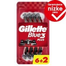 Gillette Blue3 Plus Comfort, Jednorazové Holiace Strojčeky Pre Mužov, Balenie Holiacich Strojčekov