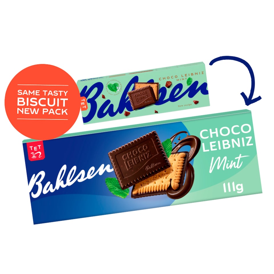 image 1 of Bahlsen Choco Leibniz Mint 111g