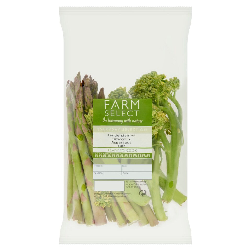 Farm Select Tstem Broccoli And Asparagus Tips 190G