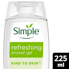 Simple Refreshing Shower Gel Body Wash 225ml