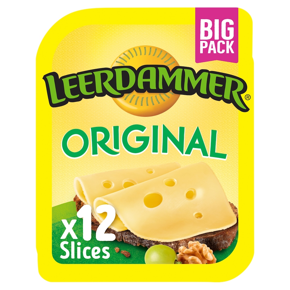 Leerdammer Original Cheese Slices Family Pack 240g