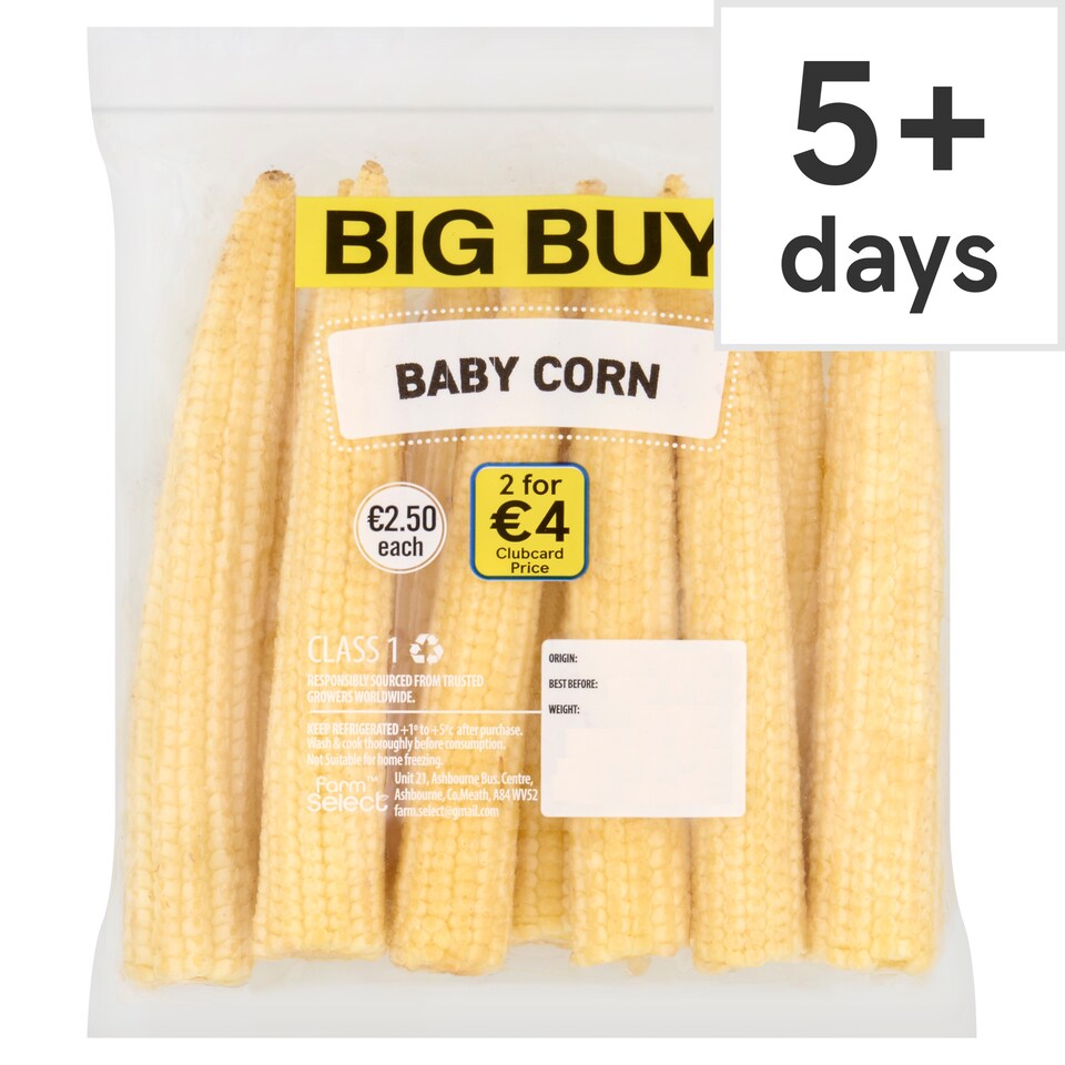 Farm Select Baby corn Big Buy 220g