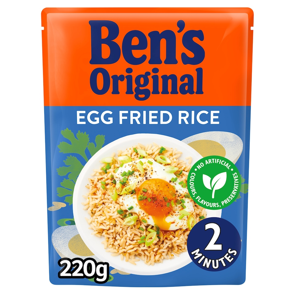 image 1 of Ben's Original Egg Fried Microwave Rice 220g