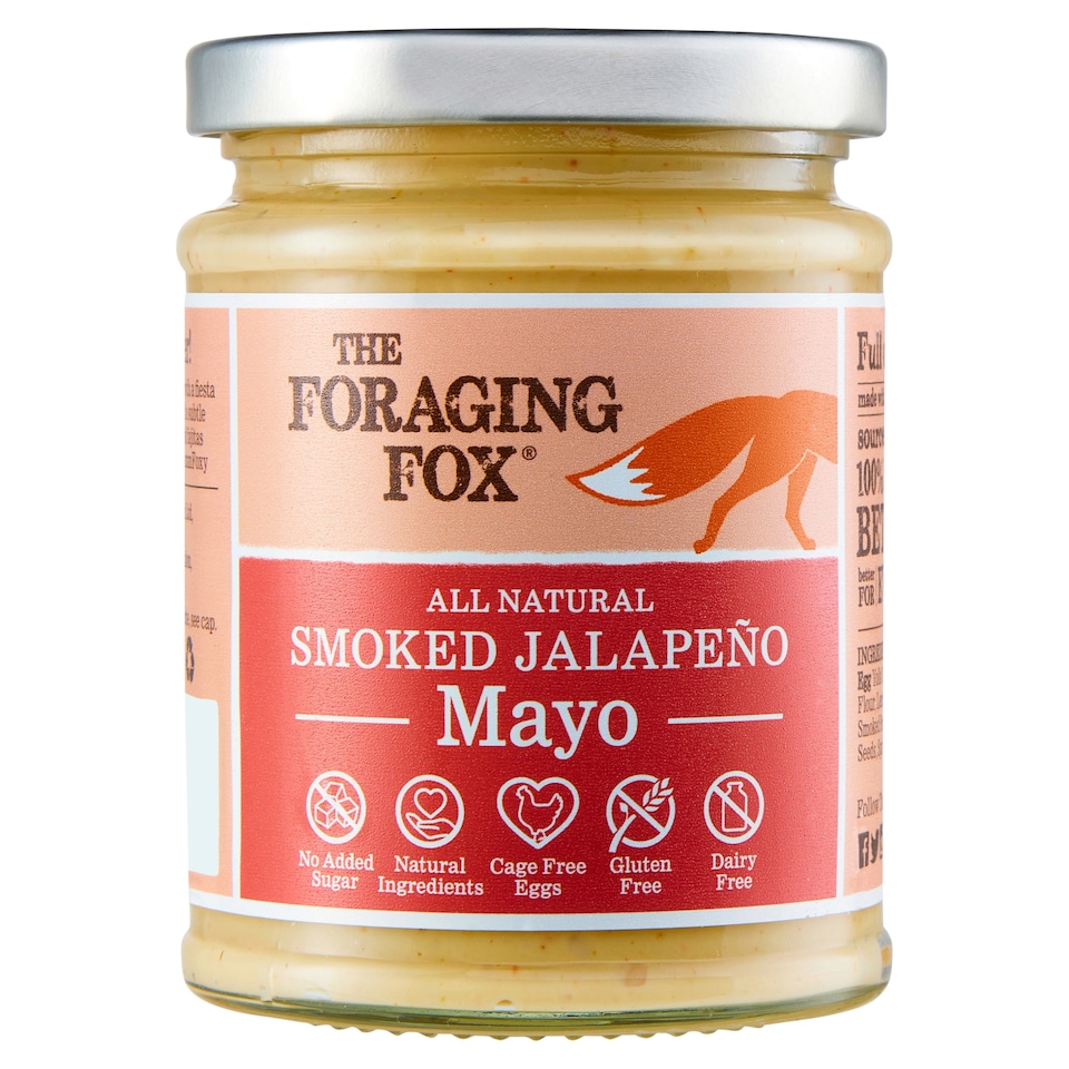image 1 of The Foraging Fox - Smoked Jalapeno Mayo 240g
