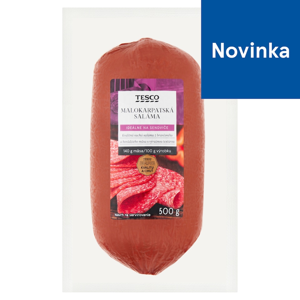 Tesco Malokarpatská Salami 500 g