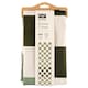 image 1 of F&F Home Green Checkered Shower Curtain 180 x 180 cm