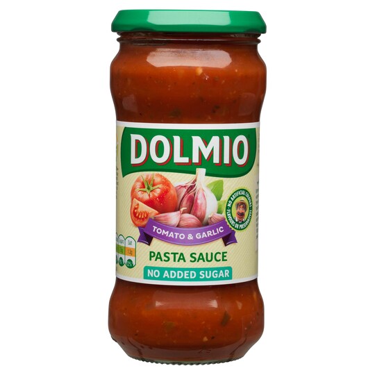 Dolmio Tomato & Roasted Garlic No Added Sugar Pasta Sauce 350G Tesco Groceries