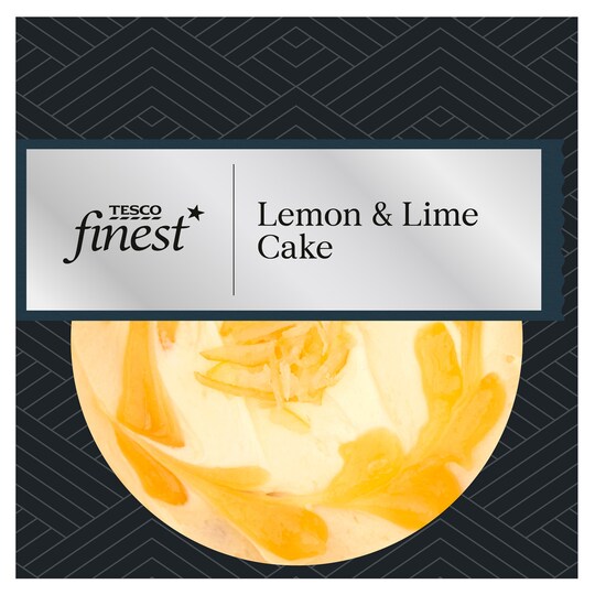 Tesco Finest Lemon & Lime Cake Tesco Groceries