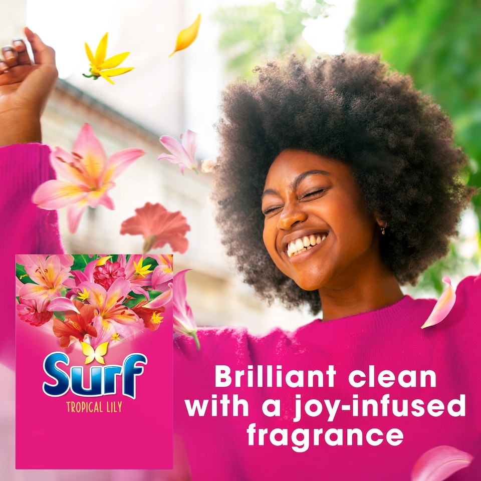 image 1 of Surf Tropical Lily Laundry Washing Powder 130 Washes 6.5kg