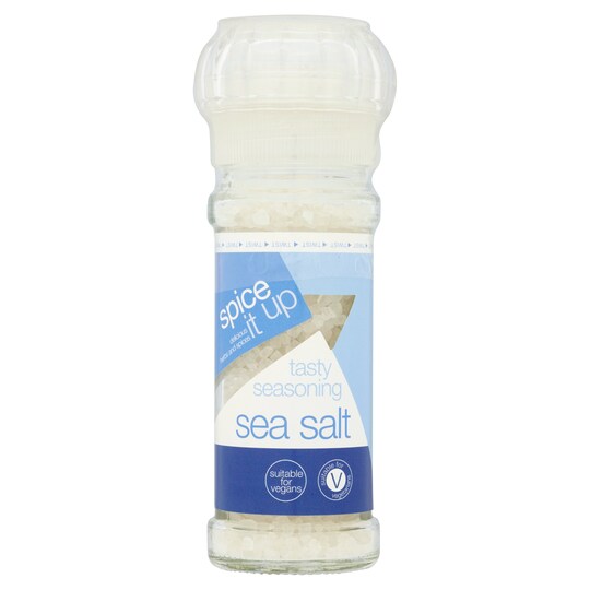 Spice It Up Sea Salt Grinder 110G Tesco Groceries