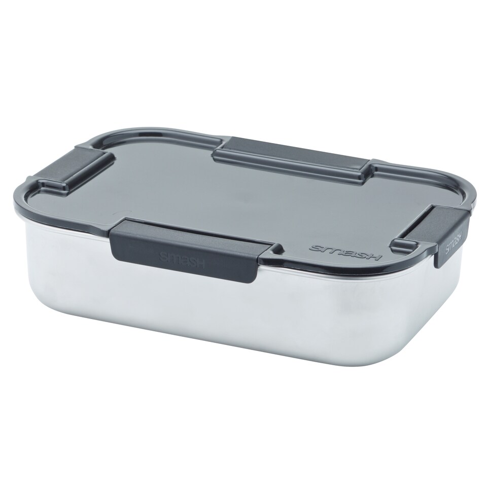 image 1 of Smash Steel Container 1.2L  Black