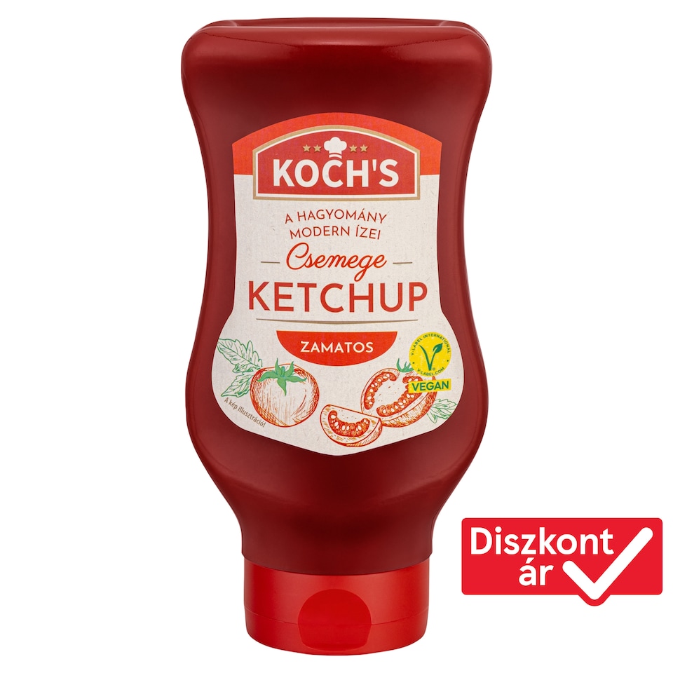 KOCH'S Csemege ketchup 500 g