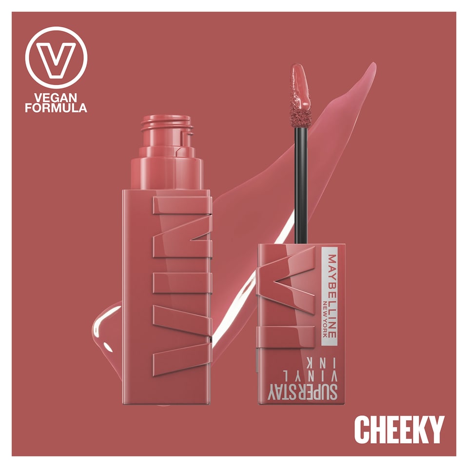 image 1 of Maybelline Superstay Vinyl Ink No 35 Cheeky