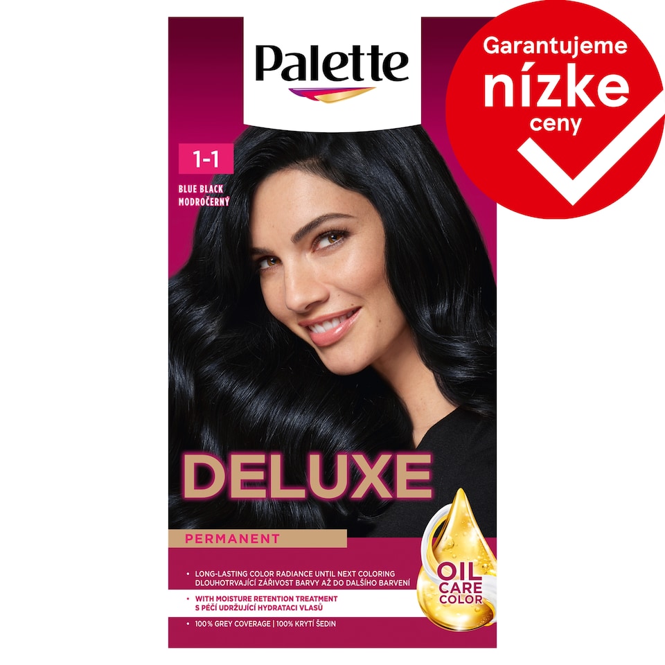 image 1 of Palette Deluxe Hair Color Blue Black 1-1