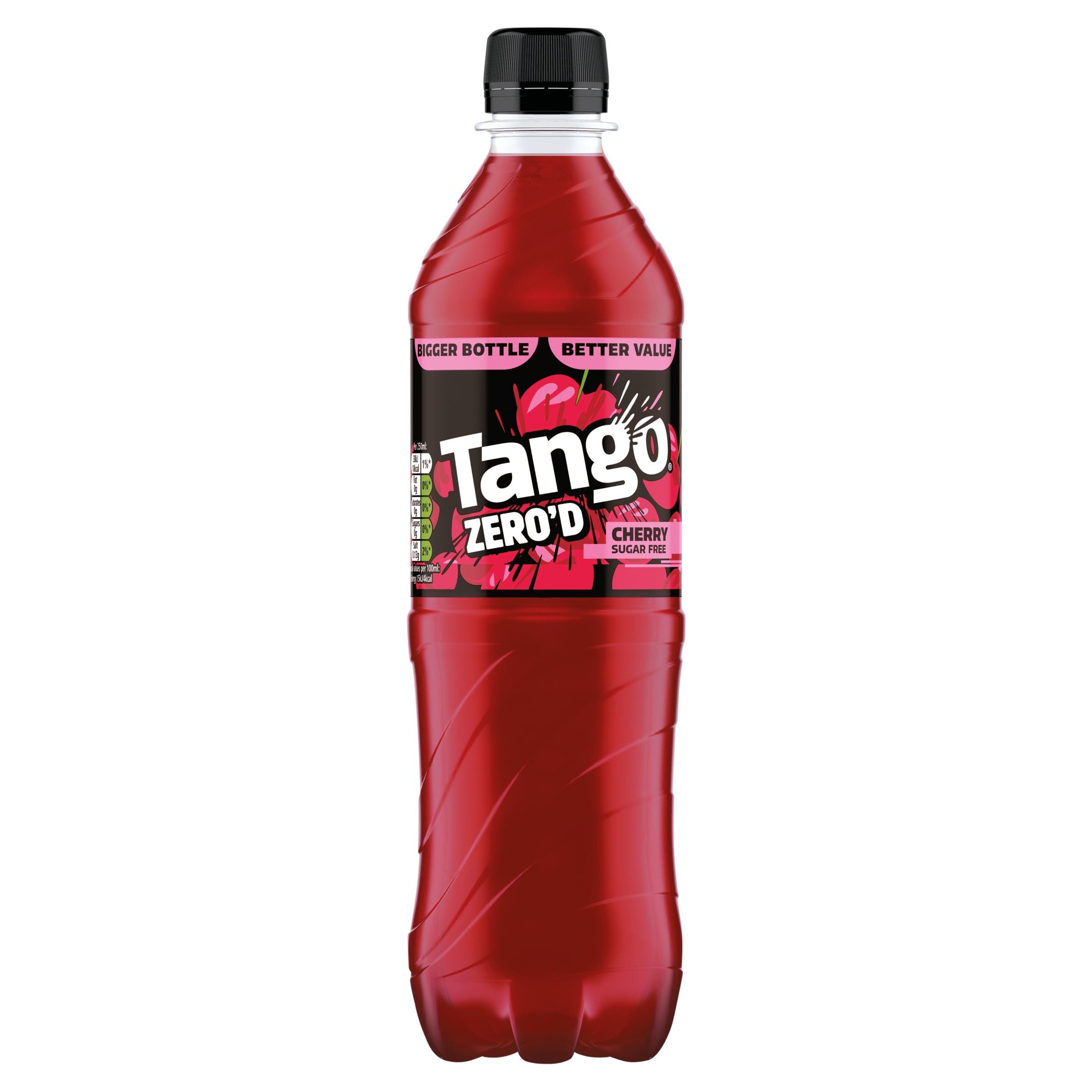 TANGO Zero'd CHERRY SUGAR FREE 600ML