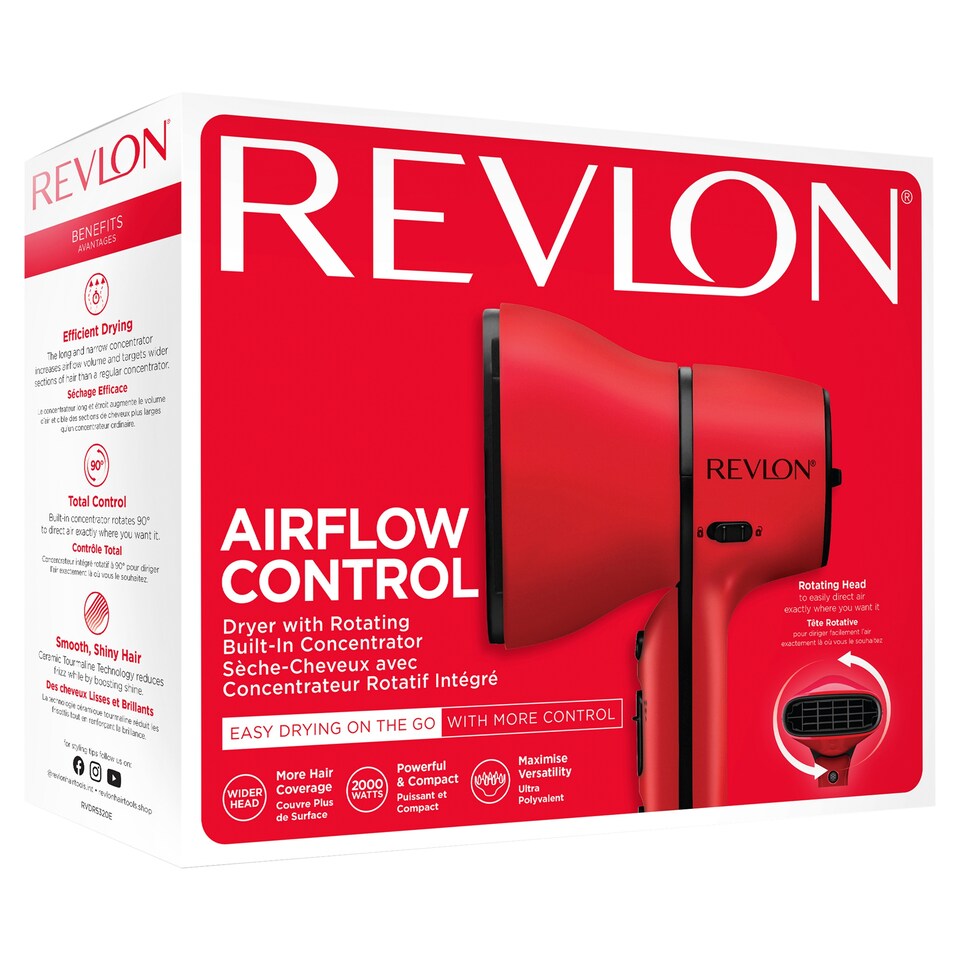 image 1 of Revlon Airflow Twist Hairdryer RVDR5320UK