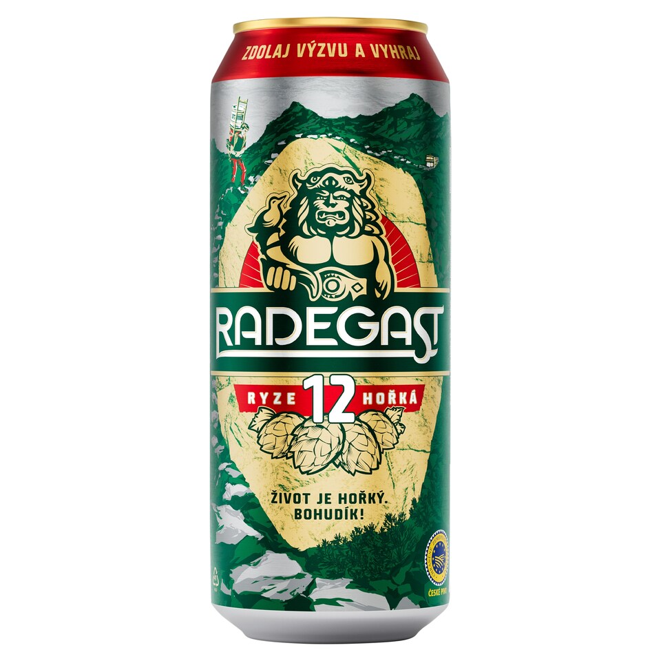 Radegast Purely Bitter 12 Bright Beer 500 ml