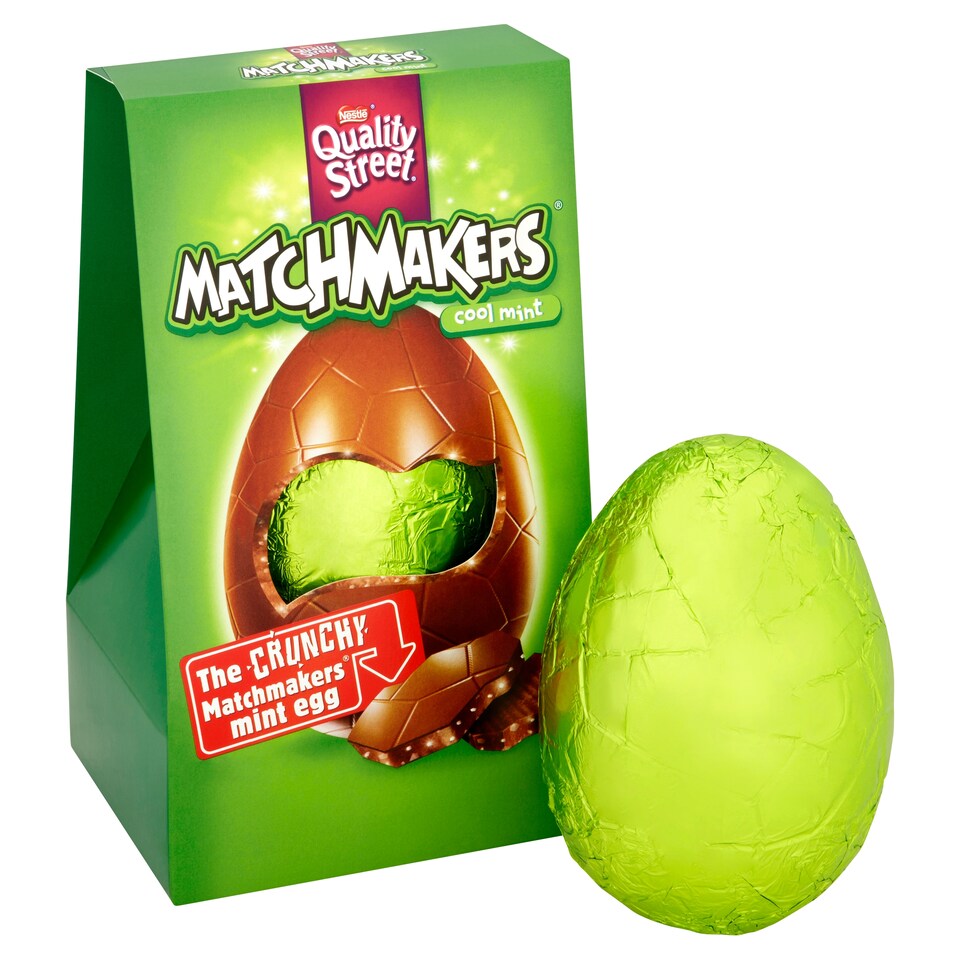 image 1 of Nestle Quality Street Matchmaker Mint Easter Egg 162G