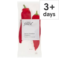 Tesco Finest Sweet Pointed Peppers 180g