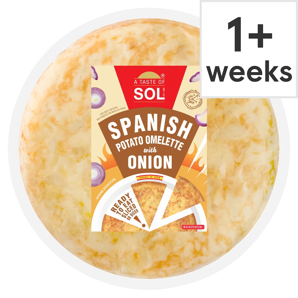 A TASTE OF SOL SPANISH POTATO OMELETTE WITH ONION 500G