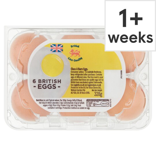 Tesco 6 Eggs Tesco Groceries