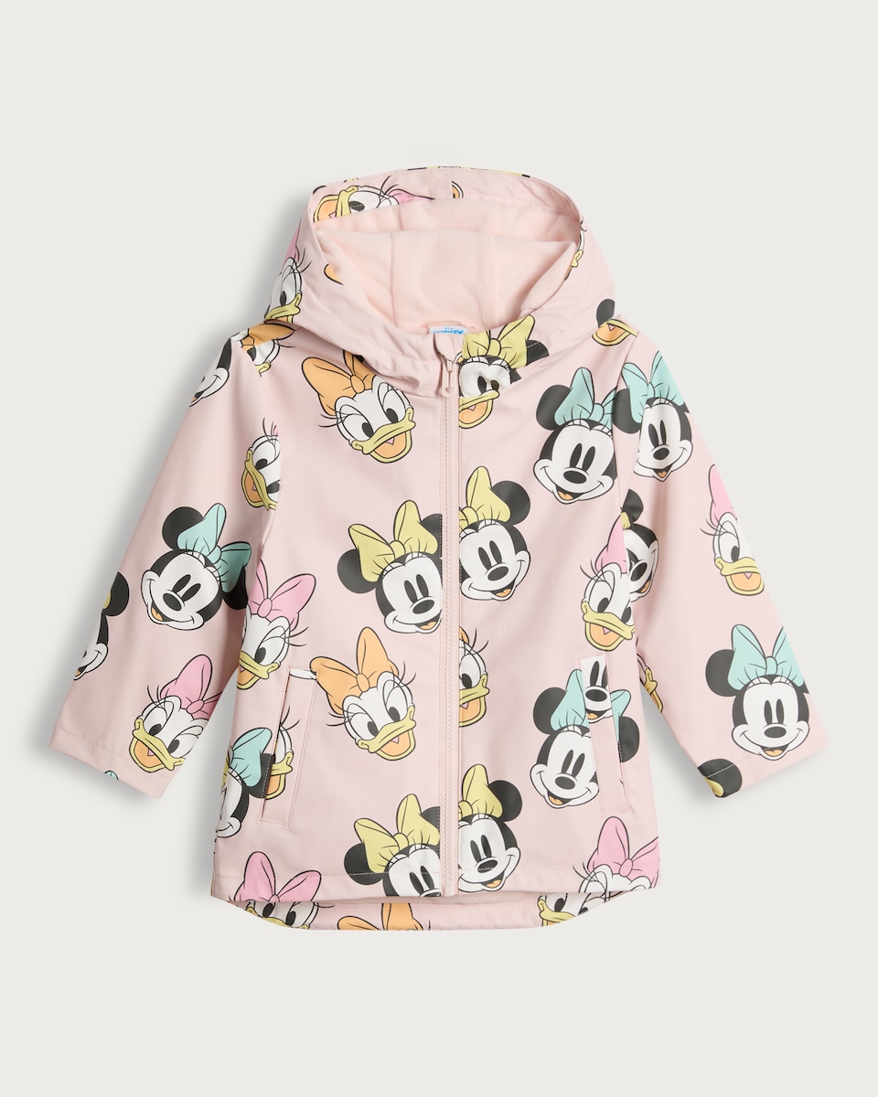 image 1 of Disney Minnie Mouse and Daisy Duck Hooded Jacket in Pink