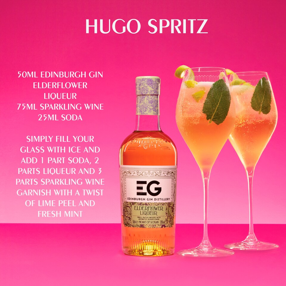 image 1 of Edinburgh Gin Elderflower Liqueur 50Cl