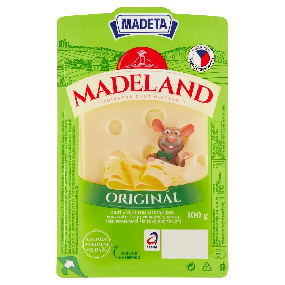 Obrázek 1 pro produkt Madeta Madeland originál 100g
