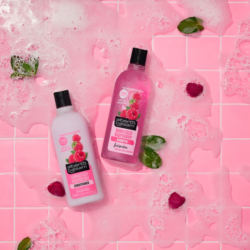 image 1 of Alberto Balsam Sunkissed Raspberry Shampoo 300Ml