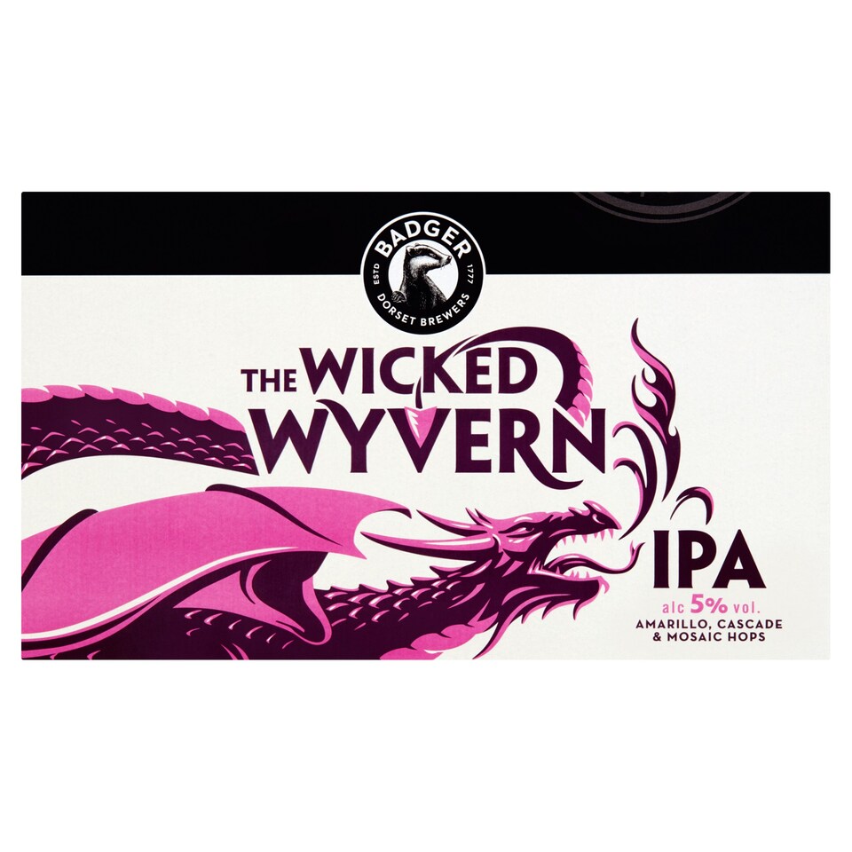 BADGER WICKED WYVERN BEER 6x330ml