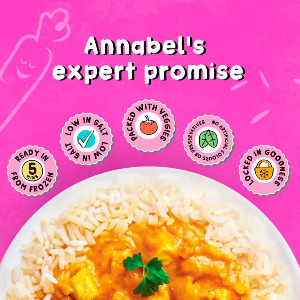 image 1 of Annabel Karmel Chicken Korma with Fluffy Rice 200g