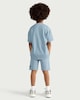 image 3 of F&F Boys 2-Piece Pure Cotton Headphone T-Shirt and Shorts Set in Blue