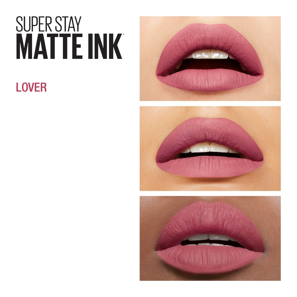 image 1 of Maybelline Super Stay Matte Ink Lips 15 Lover 5Ml
