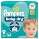 image 1 of Pampers Baby Dry Taped Size 9 24 Nappies Essential Pack