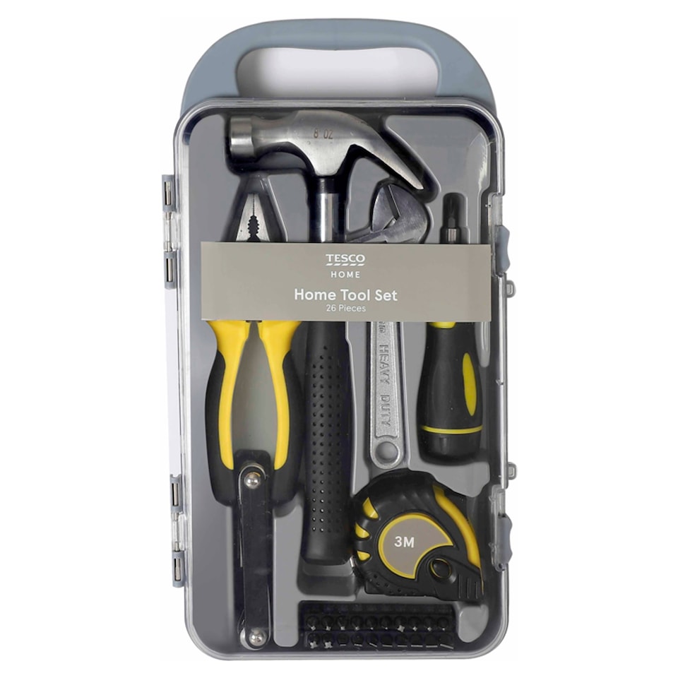 Tesco 26Pcs Home Tool Set