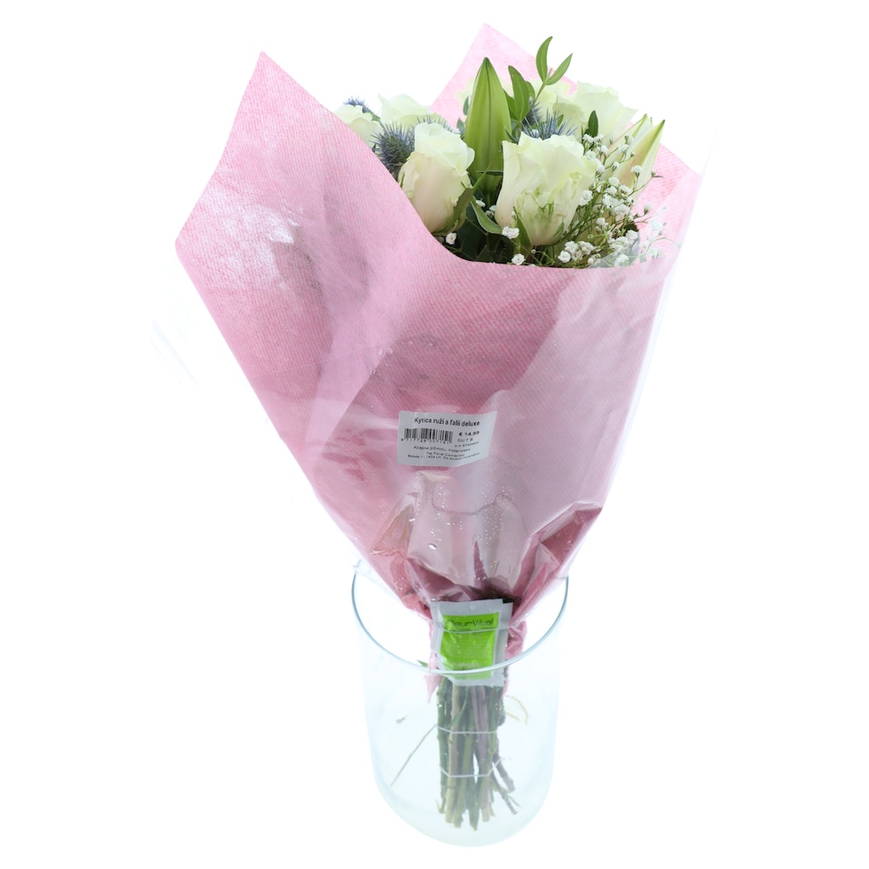 Obrázek 1 pro produkt Deluxe kytice růží a lilií