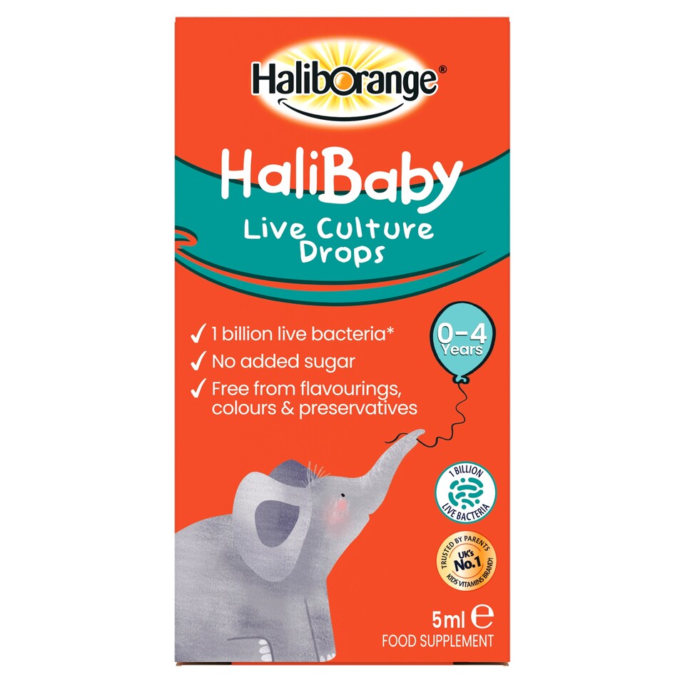 Haliborange Halibaby Live Culture Baby Drops 5Ml