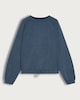 image 4 of F&F Active Crew Neck Drawstring Hem Sweatshirt in Blue