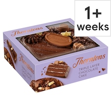 Thorntons Celebration Triple Layer Chocolate Cake