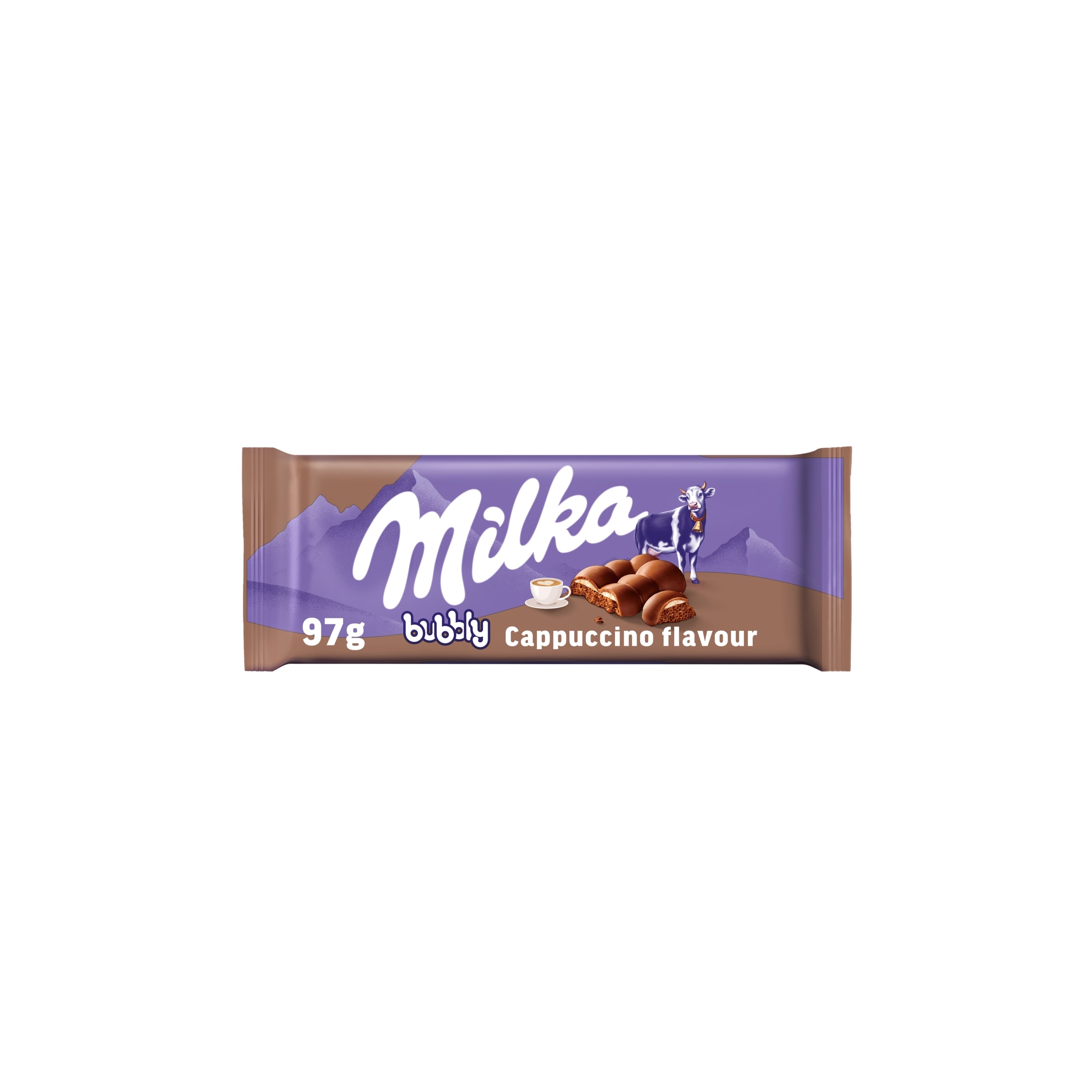 MILKA BUBBLY CAPPUCCINO CHOCOLATE TABLET 97 g - Tesco Groceries