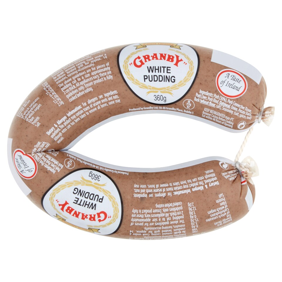 Granby White Ring Pudding 360G