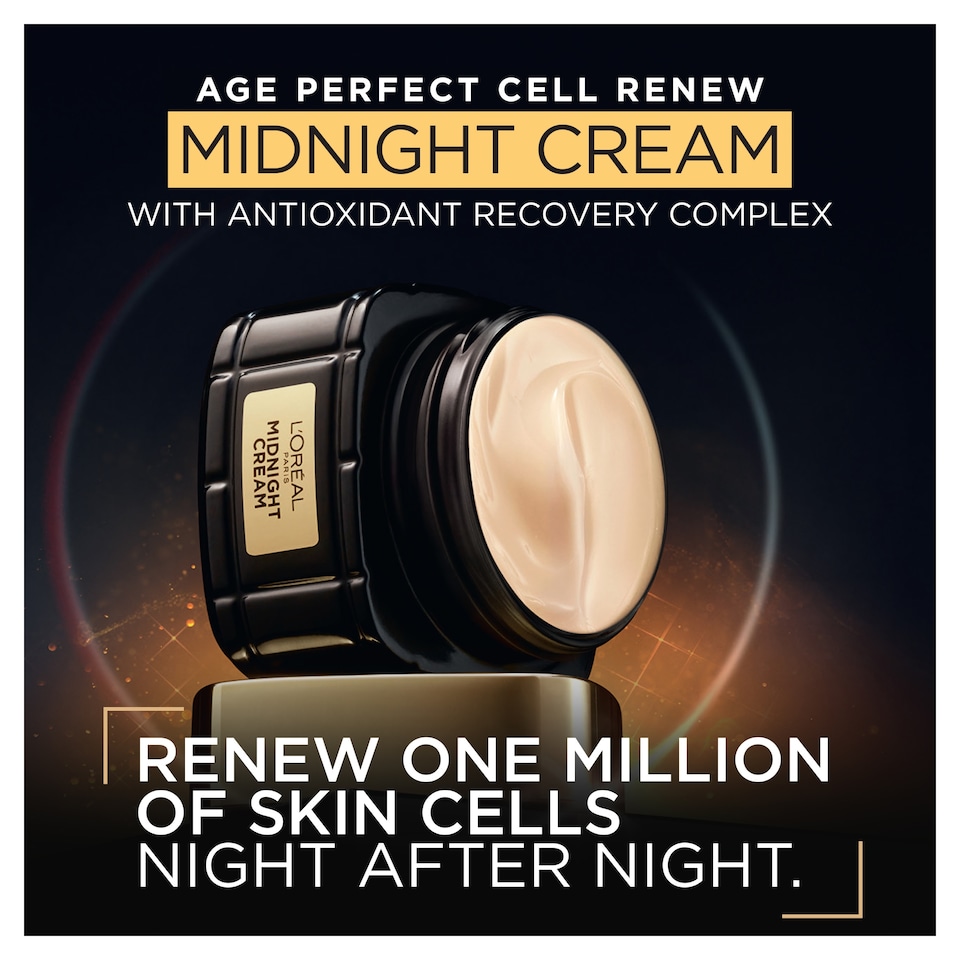 image 1 of L'Oreal Paris Age Perfect Cell Renew Midnight Cream 50ml